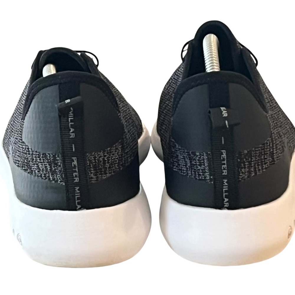 Peter Millar Hyperlight Glide Sneakers Men's 12.5 Iron Knit MF19EF02 - Picture 6 of 12